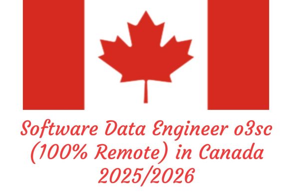 Software Data Engineer o3sc (100% Remote) in Canada 2025_2026